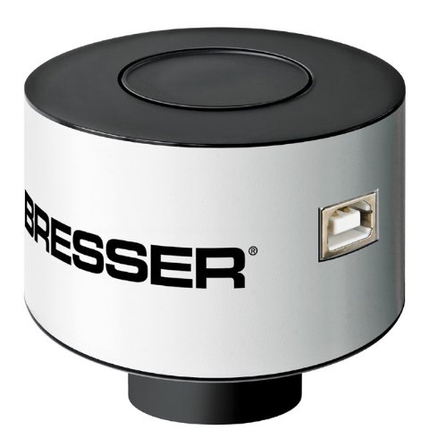 Bresser MikroCam Mikroskop-Videokamera (9 Megapixel CMOS Sensor, USB 2.0)