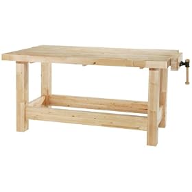 Grizzly H8362 72" x 36" Heavy-Duty Birch Workbench