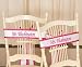 2 Custom Embroidered Chair Sashes