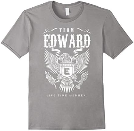 Men's Team Edward Designed T-shirt Medium Slate