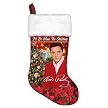 Stocking Elvis I'll Be Home Stocking - L