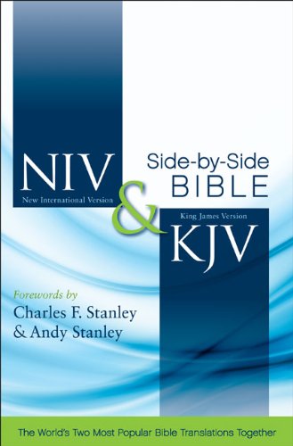 NIV, KJV, Side-by-Side Bible, Hardcover: God's Unchanging Word Across the Centuries
