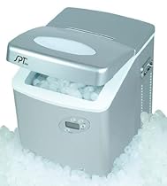 Portable Ice Maker w LCD & Self-Clean Function w 18 Hour Timer