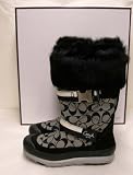 Auth Coach Mariette Signature Boots Shoes