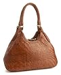 Cole Haan "Genevieve" Small Woven Triangle Tote