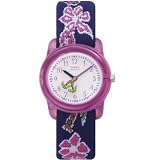 Timex 78181 Children's Light Purple Resin Case Analog Sport Watch with Purple Elastic Stretch Band
