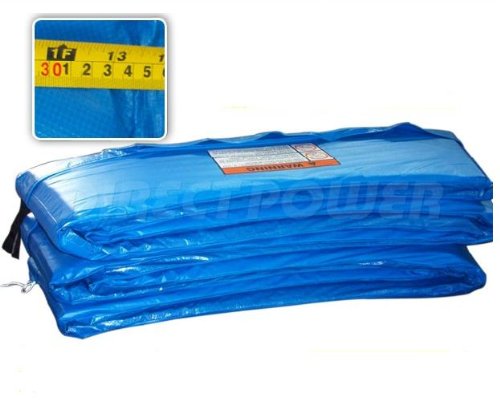 ZupapaTM 15' Trampoline Vinyl Safety Pad Spring Cover 13
