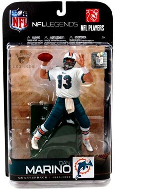 McFarlane Toys NFL Sports Picks Legends Series 5 Action Figure Dan Marino (Miami Dolphins) White Jersey Variant