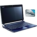 Acer Aspire One AOD250-1580 10.1-Inch Blue Netbook - 7.5 Hour Battery Life