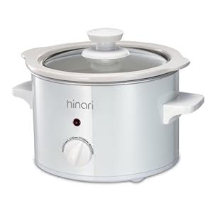 Hinari HSC008 White 1.5 L Slow Cooker