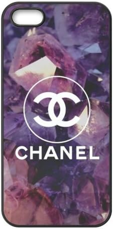Apple iPhone 5/5S Black Case Hardcore of Chanel images-6