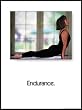 Endurance 18" X 24" Laminated Yoga Poster