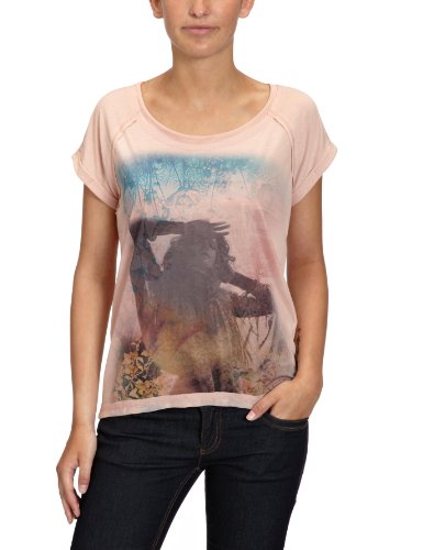 ONLY Damen T-Shirt, 15064749 ARIANA GIRL SS O-NECK LONG TOP, Gr. 34 (XS), Rosa (MISTY ROSE Preisvergleich
