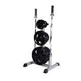 TKO Olympic Plate Tree with Bar Holder 41Now9eFtjL. SL160 TKO Olympic Plate Tree with Bar Holder