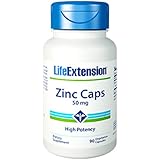 Life Extension Zinc Caps 50 Mg High Potency 90 veg capsules