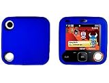 Rubberized Plastic Phone Case Cover Dark Blue For Nokia Twist 7705