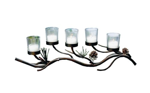 Biedermann & Sons Winter Lodge Metal Branch-Style 