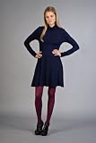 Turtle Neck Jersey Dresses by Velvet