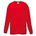 Fruit Of The Loom Childrens/Kids Big Boys Valuweight Long Sleeve T-Shirt