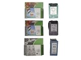 High Quality printer ink cartridges for HP Photosmart 8750 with vibrant colours - A complete set of HP 91 101 102