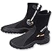 SEAC Seac 6mm Super-Stretch Zippered Hard Sole Dive Boots Booties, Large (10/11)