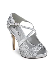 David's Bridal Smooth Sandal with Glitter by Coloriffics Style Jessica Bridal... by David's Bridal