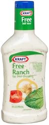 Kraft Free Ranch Fat Free Dressing, 16-Ounce Plastic Bottles (Pack of 6)
