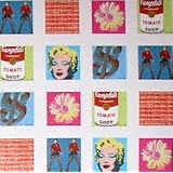 Andy Warhol Vinyl Shower Curtain - Icon and Vintage Pop-art Images by Andy Warhol