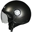 AFX Solid Adult FX-42A Pilot Cruiser Motorcycle Helmet w/ Free B&F Heart Sticker - Gunmetal