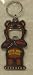 Alaska BITE ME Brown Bear Keychain Bottle Opener