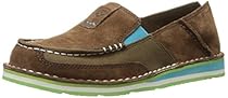 Ariat Women's Cruiser Slip On, Palm Brown, 7 B US

