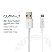 Samsung Galaxy S6 Charger, Elka 3.1A 2-Ports USB Car Charger with 3 Feet Micro USB Charging Cable - White
