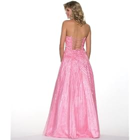Formal Evening Gown. Strapless Ball Gown Dress by Sean Collectionfor Prom, Party, Wedding by Sean...