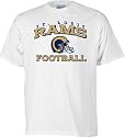 St. Louis Rams Stacked Helmet T-Shirt