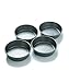 Chicago Metallic Professional Perforated Mini-Deep Dish Pizza Pan Set, 7-Inch, 4-Count