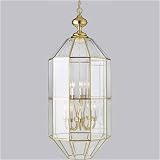 Progress Lighting Polished Brass Clear Beveled Fifteen-Light Pendant