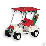 Tee Time Taxi Golf Cart 2007 Hallmark Ornament