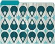 Wallpaper Drops Designer File Folders