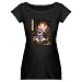 Queen Elizabeth I and Sir Pug Maternity Dark T-Shi