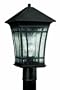 Thomas Lighting Sl9087-63 Hancock One-Light Outdoor Post Lantern, Painted Bronze