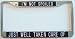 License Plate Frame-I'm Not Spoiled...Just well Taken Care Of