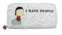Angry Little Girls I Hate People Pleather Wallet