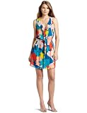 Testament Women's Floral Tank Ruffle Dress
