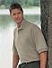 Premium Quality Men's Tall Sizes Image Golf Shirt With Pocket - Khaki