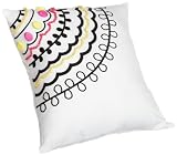 Steve Madden Betty 16-Inch Embroidered Decorative Pillow