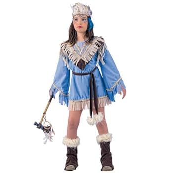 Halloween - Déguisement Indienne - Enfant - 7/9 Jahre Halloween - Déguisement Indienne - Enfant - 7/9 Jahre