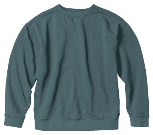 Comfort Colors Men's Garment-Dyed Crewneck Sweatshirt, BLUE SPRUCE, X-Large Comfort Colors Men's Garment-Dyed Crewneck Sweatshirt, BLUE SPRUCE, X-Large