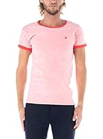 Nike Hurley Camiseta Manga Corta Harris Knit (Rosa)