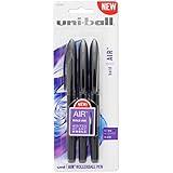 uni-ball Air Rollerball Pen, 3-Pack, Black (1926808)