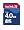Sandisk 4GB Secure Digital SD HC Memory Card(SDSDB-4096, bulk) & BlueProton USB 2.0 Card Reader Writer (Blue)